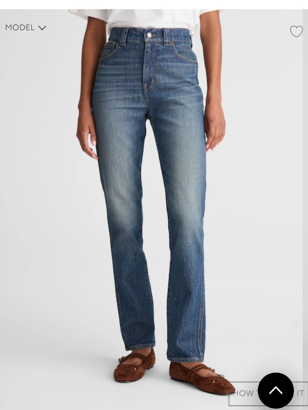 Madewell perfect vintage Denim Jeans